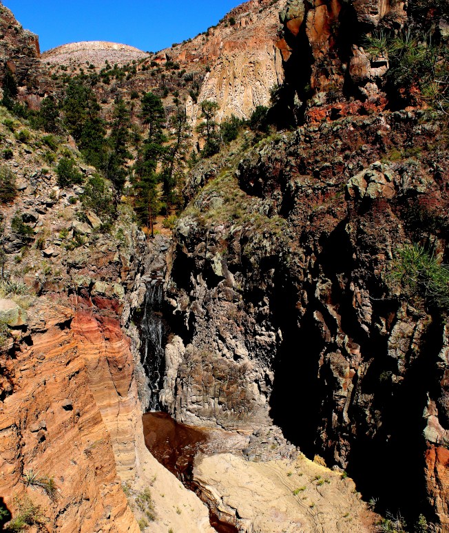 Upper Falls at Bandelier